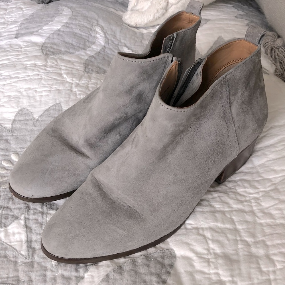 J. Crew suede ankle boots - Picture 1 of 3